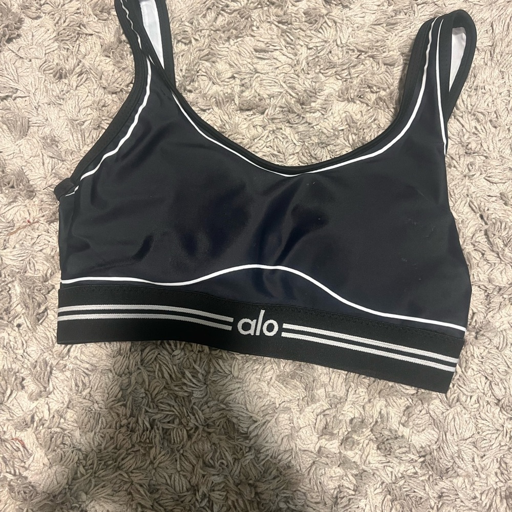 ALO Yoga Monochrome Sports Bra
